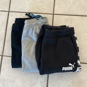 3 - sweat pants (Champion, Puma, Reebok)